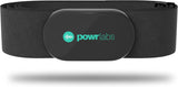 Powr Labs chest strap heart rate monitor, front view