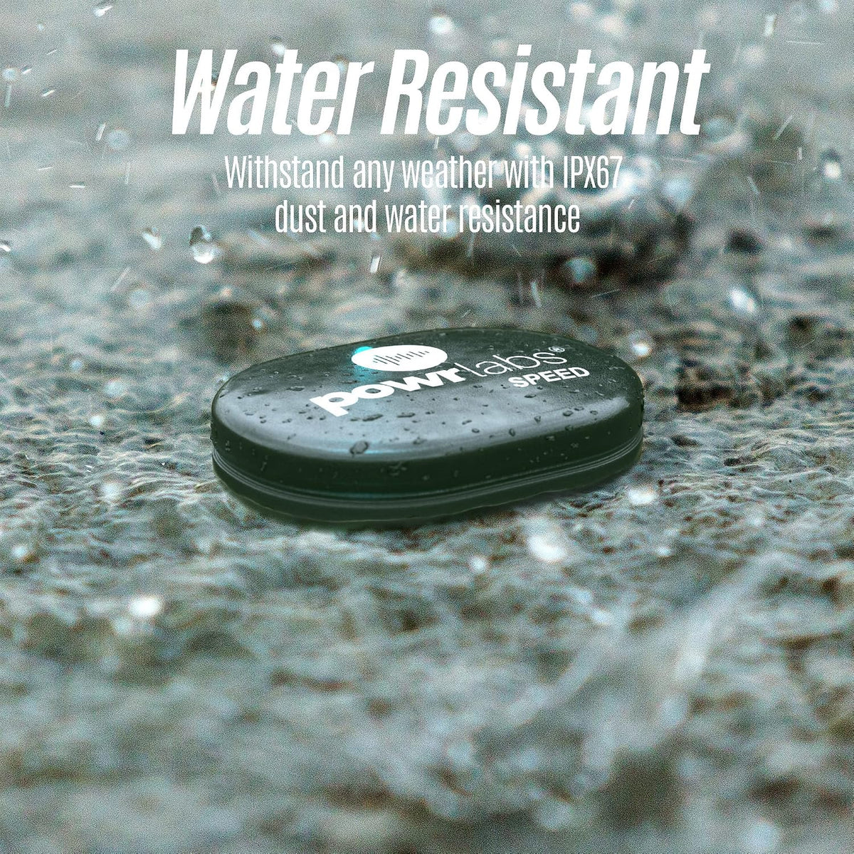 Powr Labs bike speed sensor – Water resistant: withstands any weather with dust and water resistance