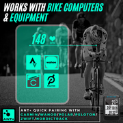 Powr Labs® Chest Heart Rate Monitor (ANT+ & Bluetooth 4.0 Dualband)